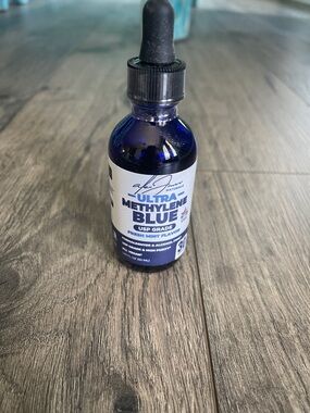 Ultra Methylene Blue USP Grade Dropper Bottle - Blue - Men Grooming Treatments